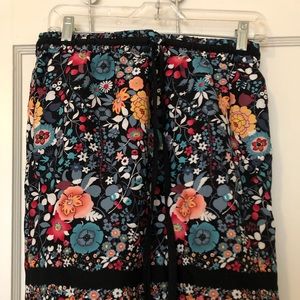 Loft Floral-patterned skirt